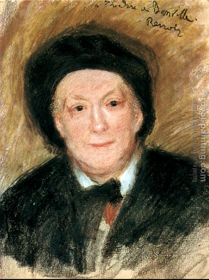 Pierre Auguste Renoir : Portrait of Theodore de Banville